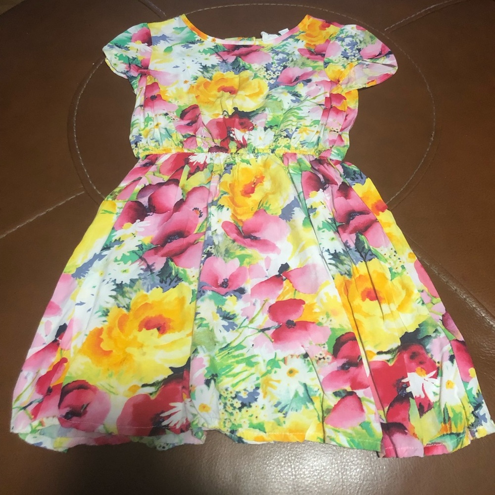 Flower Gap Dress